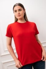 Polo Isa | cuello redondo manga clásica - Image 13
