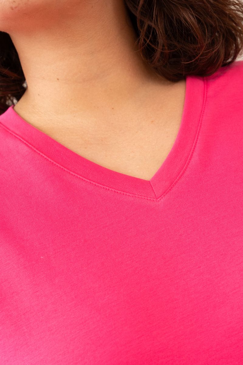 Polo Emi (nuevos colores) - Rosado Intenso, L