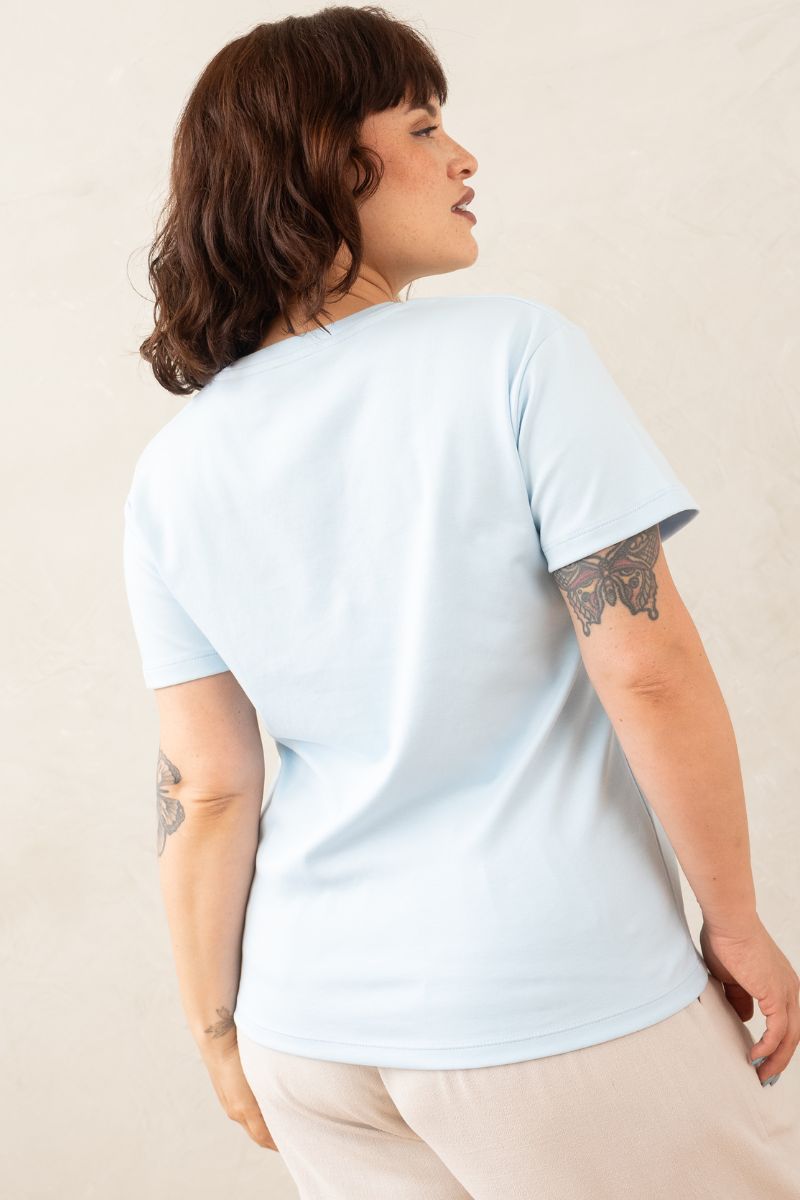 Polo Emi (nuevos colores) - Celeste, S