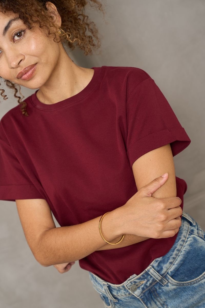 Polo Lía (básicos clásicos) - Vino, XS