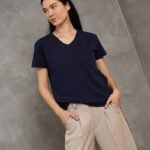 Polo Emi | Cuello V manga clásica