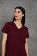 Polo Emi | Cuello V manga clásica - Imagen 6
