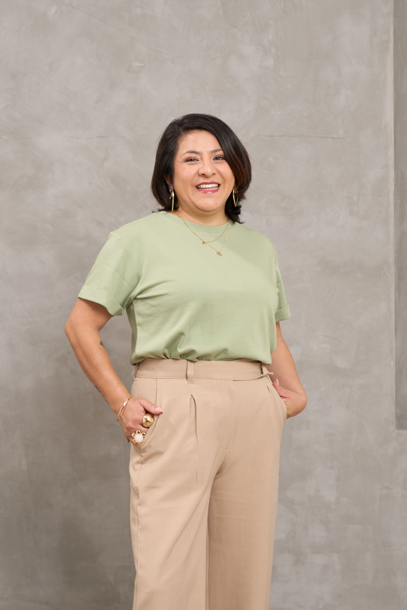 Polo Lía - Verde Olivo, XS