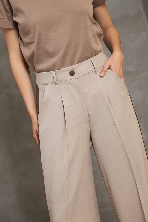 Pantalón Sastrero SIDE<span> - </span>XL, Beige claro | Cocoa