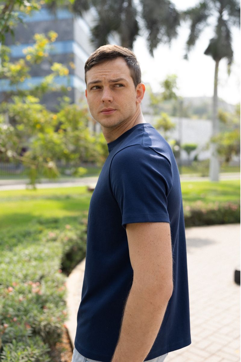 Polo Hombre - Azul, M