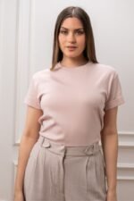 Polo Lía | Cuello redondo manga con doblez - Imagen 18