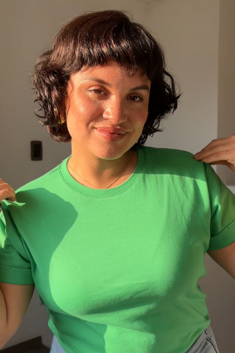Polo Lía (nuevos colores) - Verde manzana, XS
