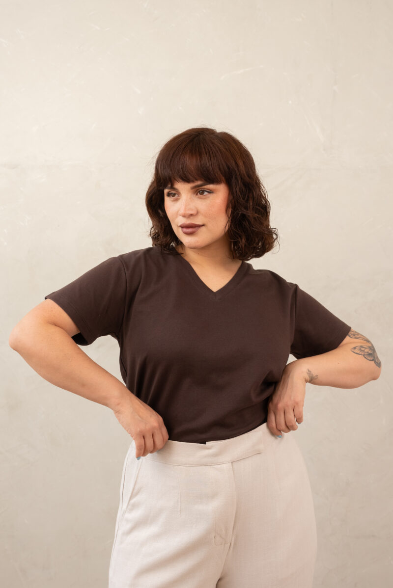 Polo Emi (nuevos colores) - Marrón, XS