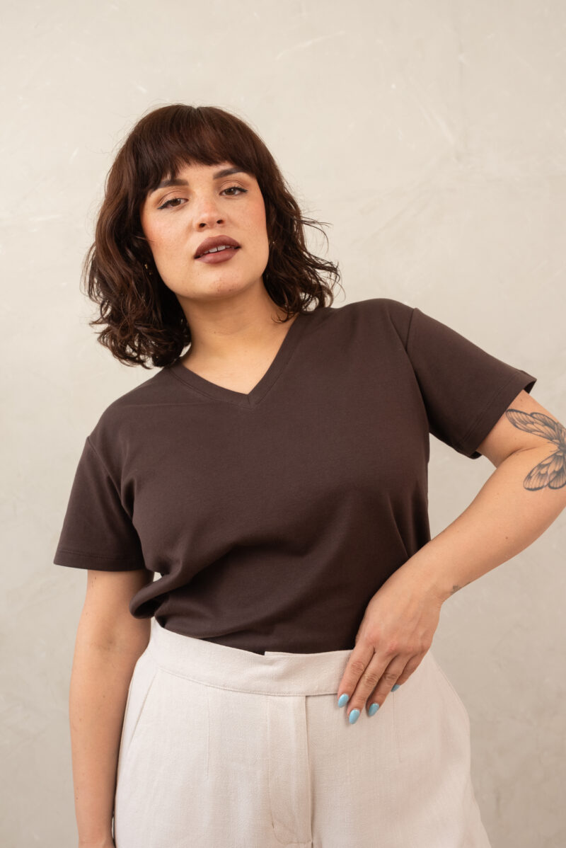 Polo Emi (nuevos colores) - Marrón, S